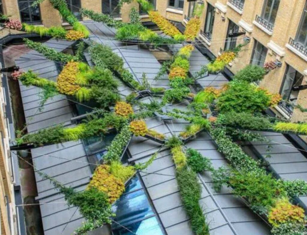 jardin en toit