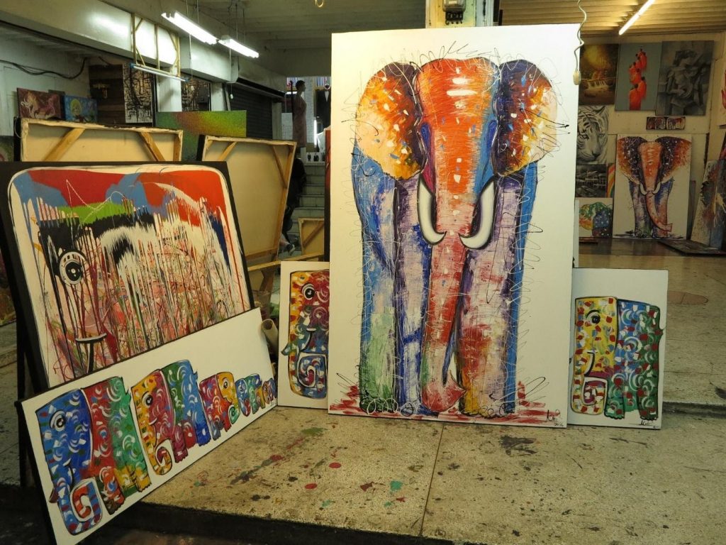 tableaux éléphant