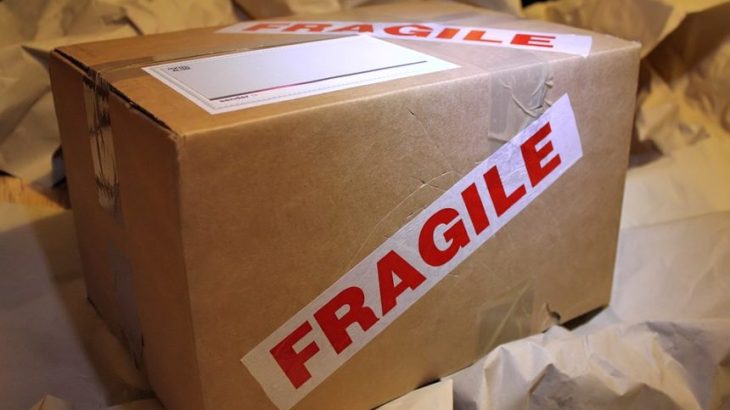 paquet fragile
