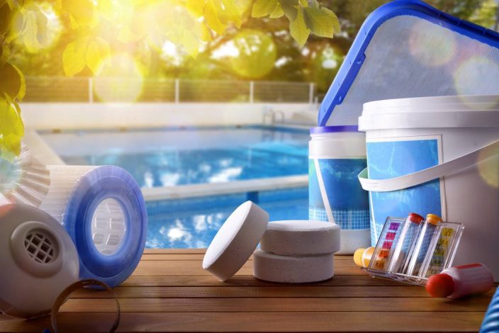 produits désinfectants piscine