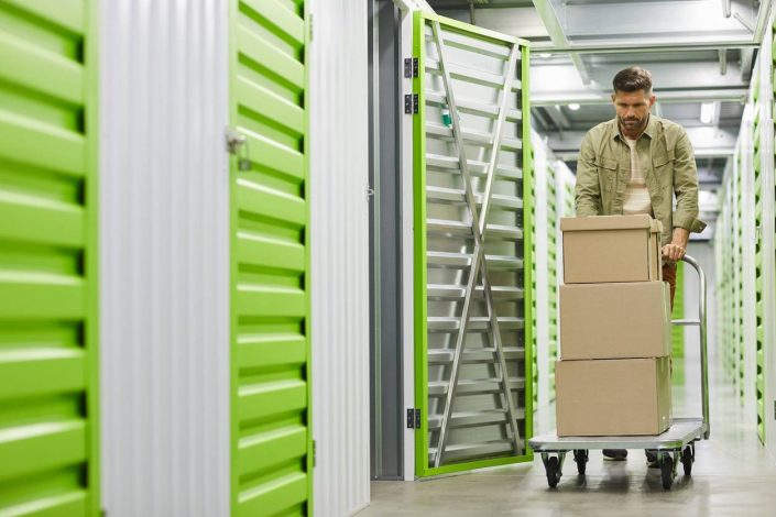 garde-meubles sécurité box stockage affaires