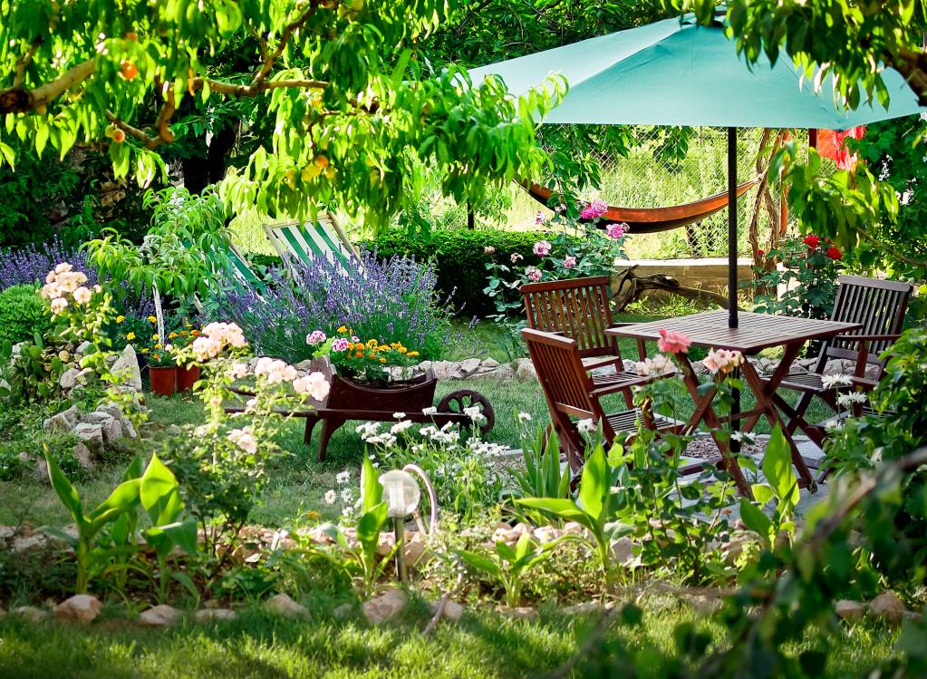 terrasse accessoires aménagement extérieur design décoration déco parasol jardin soleil protection ombre